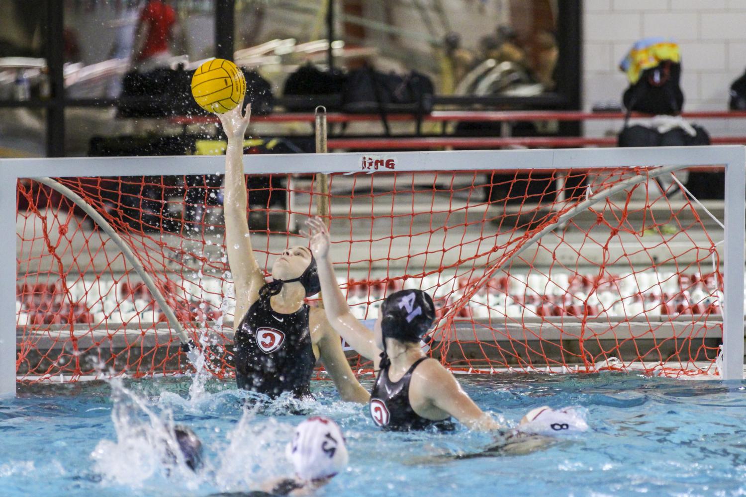 <a href='http://b412q.666777777.com'>博彩网址大全</a> student athletes compete in a water polo tournament on campus.